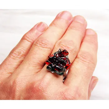 Prsten Zuzum Prsten ze skla - Dali