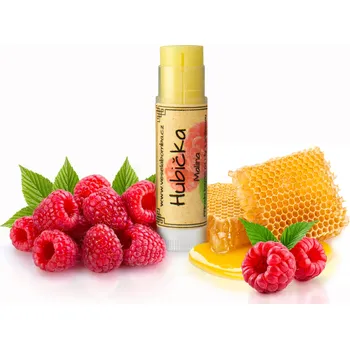 Péče o rty Veselá Bomba Hubička malina - balzám na rty 4,5ml