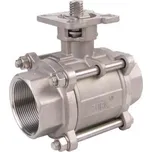 Nerezový kulový kohout s ISO přírubou Tork KV903 DN 65