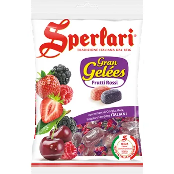 Bonbon Sperlari želé bonbóny červené ovoce (Gran Gelées Frutti Rossi) 175g