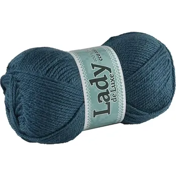 Příze Příze Lady de luxe 918 petrol