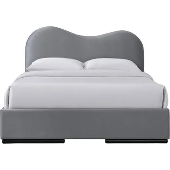 Postel Čalouněná postel Amber se zásuvkami 160x200 cm popelavě šedá