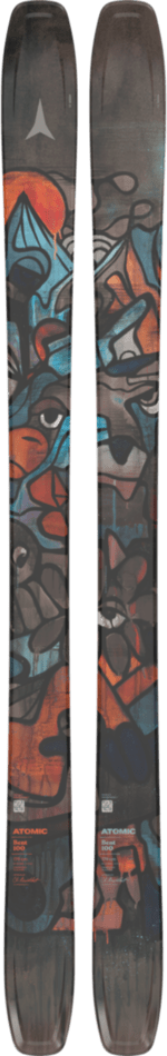 Sjezdové lyže Atomic Bent 100 2025/2026 172 multicolor - 10 % pro přihlášené BFEXTRA10