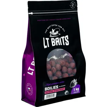 Boilies Boilies LT Baits Extreme Strawberry 1kg Průměr: 20 mm, Hmotnost: 1 kg