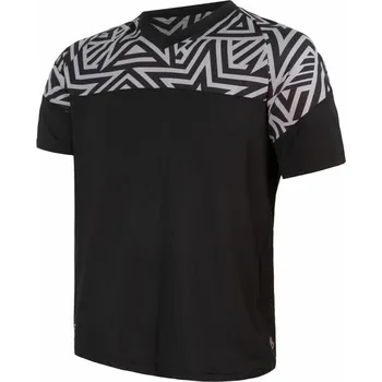 Cyklistika pánský dres volný krátký rukáv SENSOR HELIUM pánský dres volný kr.rukáv černá/stars - XL