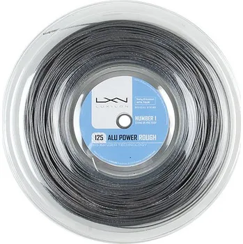 Struna na výplet tenisové rakety Tenisový výplet Luxilon BIG BANGER ALU POWER ROUGH 220m silver průměr výpletu: 1,30 mm