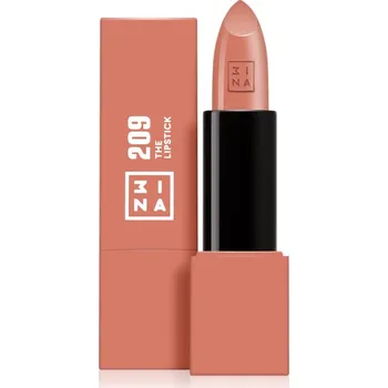 Rtěnka 3INA The Lipstick rtěnka odstín 209 Peach Nude 4,5 g