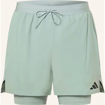 Pánské kraťasy Adidas Pánské Tréninkové Šortky 2 V 1 d4t, mátová, 54