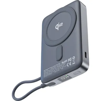 Powerbanka Choetech Qi2 Certified PD35W 10000mAh Magnetic Power Bank
