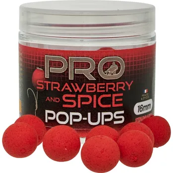 Nástraha Starbaits Boilies POP UP Pro Strawberry Spice 50g 16mm