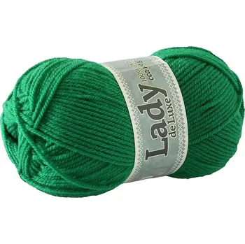 Příze Příze Lady de luxe 970 zelená