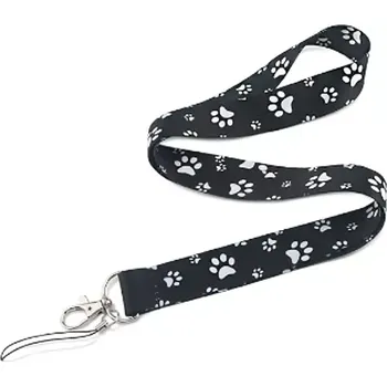 Lanyard Šňůrka na klíče Tlapky