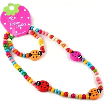 Souprava šperků Lilley Dětská bižuterie Náhrdelník a náramek Berušky