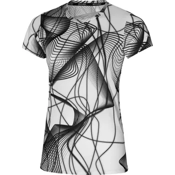 Běžecké oblečení Běžecké tričko Mizuno Graphic Tee J2GA270501 Velikost textilu: M