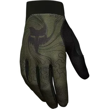 Cyklistické rukavice Fox Ranger Glove Frequency - Military - M - 2025