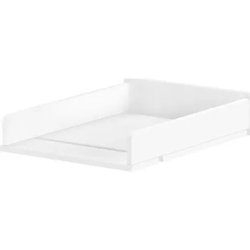 přebalovací pult a komoda Bílý přebalovací pult z bukového dřeva Forrest – Vipack ID_1900548