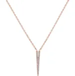 Náhrdelník s diamanty Broken Glamour