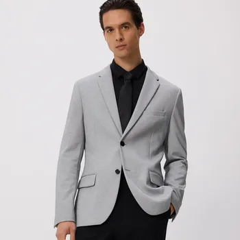 Pánské sako Reserved - Blejzr slim fit - světle šedá - 8537H-09M - 8537H-09M-M
