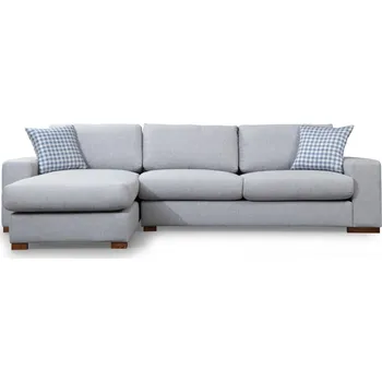 Sedací souprava Rohová sedací souprava Loop 290 cm šedá levá