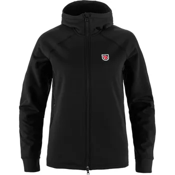Dámské oblečení mikina dámská FJÄLLRÄVEN Expedition Fleece Hoodie W Black - XL