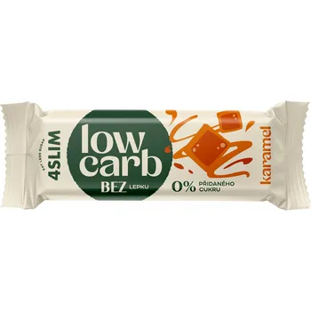4Slim Low Carb čekanková tyčinka 35 g, karamel