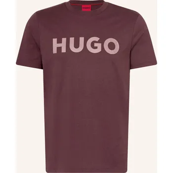 Pánské tričko Bavlněné tričko HUGO Dulivio 50467556 fialová 49B, vel. XL