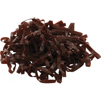 Horseguard Gumičky silikonové HorseGuard, 500 ks, hnědé