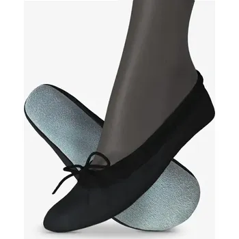 Dámská sálová obuv Barefoot cvičky celokožené s širokou špičkou ČERNÁ - zavazovací 42 Kožená