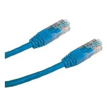 Datový kabel Datacom CAT6, UTP, 0.25m modrý