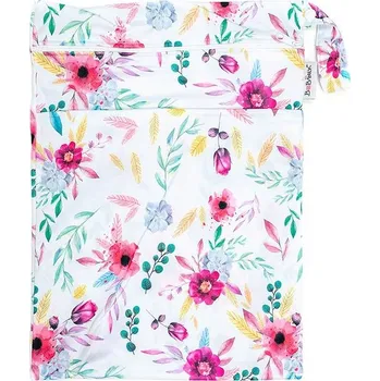 Pytel na pleny Bobánek Nepromokavá taška normal - růžové květiny