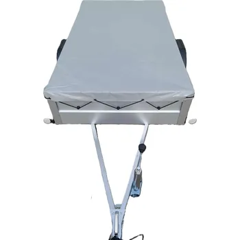 Plachta na motorové vozidlo Plachta na vozík Handy 3 šedá 1,16 x 2,12 m