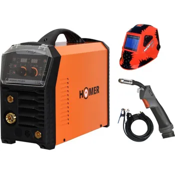 Svářečka ALFA IN HOMER 200 MIG + hořák + zem + kukla SET TOP