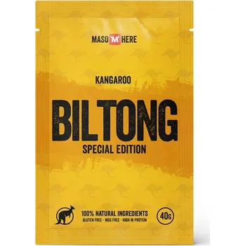 Sušená potravina (DMT) Maso Here Klokaní Biltong 40g