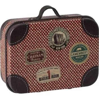 Hračka Maileg Plechový kufřík pro zvířátka Maileg Micro Red