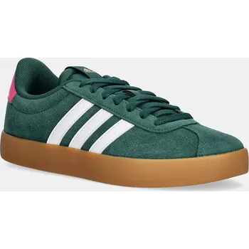 Pánská obuv Semišové sneakers boty adidas Vl Court 3.0 JP7538 zelená 79X, EUR 39 1/3