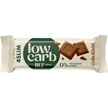 4Slim Low Carb čekanková tyčinka 35 g, čokoláda