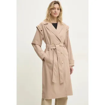 Dámský kabát Trench kabát Answear.LAB G2339.hlk béžová 80X, vel. XL