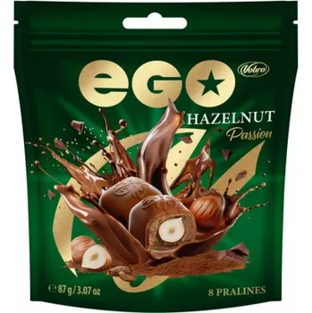 Cukrovinka Vobro EGO Hazelnut Passion 87g