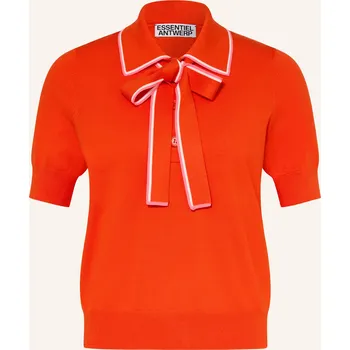 Dámská košile Essentiel Antwerp Dámské Pletené Polo Tričko S Odnímatelnou...
