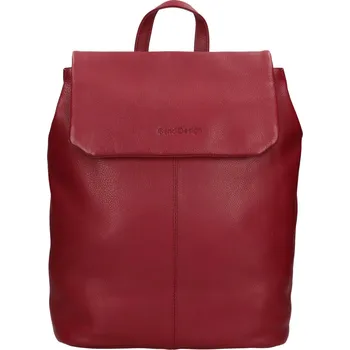 Městský batoh Dámský kožený batoh SendiDesign Betty - vínová