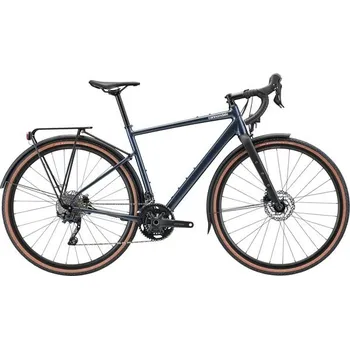 Silniční kolo CANNONDALE Gravel kolo CANNONDALE TOPSTONE EQ, tmavě modrý - XL (185 - 200 cm)