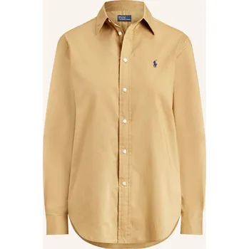 Dámská halenka Polo Ralph Lauren Dámská Košilová Halenka, světle hnědá, 38