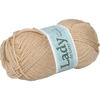 Příze Příze Lady de luxe 979 béžová