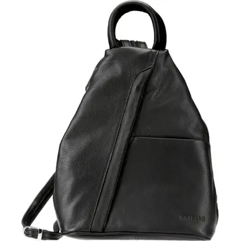 Městský batoh ESTELLE Kožený městský batůžek Luna černý