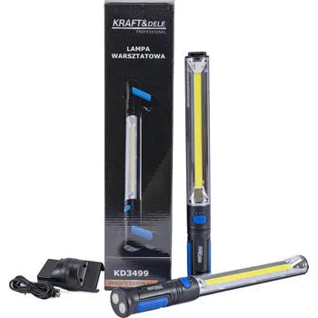Svítilna Kraft-Dele Workshopová nabíjecí dvojitá led lampa, usb-c, 1000lm KRAFT&DELE KD3499