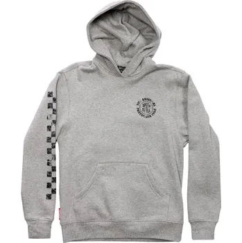 Fasthouse Youth Origin Hooded Pullover Heather Gray Velikost: YS 196000-00-21