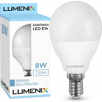 Žárovka LED žárovka DLED E14 8W A+