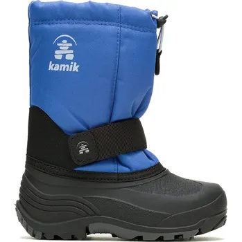 Dívčí kozačky Boty Kamik Blau/ Schwarz 3360445 35