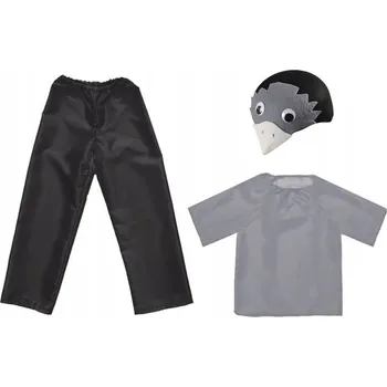 Karnevalový kostým KOSTÝM HOLUBÍ KALHOTY HALENKA ČEPICE 116-128