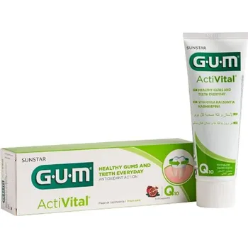 Dentální hygiena Sunstar GUM ActiVital zubní pasta 75 ml